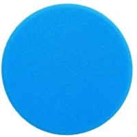 Губка для миття K2 з липучкою для полірування, блакитка (жорстка) (L611)