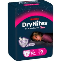 Підгузки Huggies DryNites для дівчаток 13+ років, 9 шт (5029053583679)