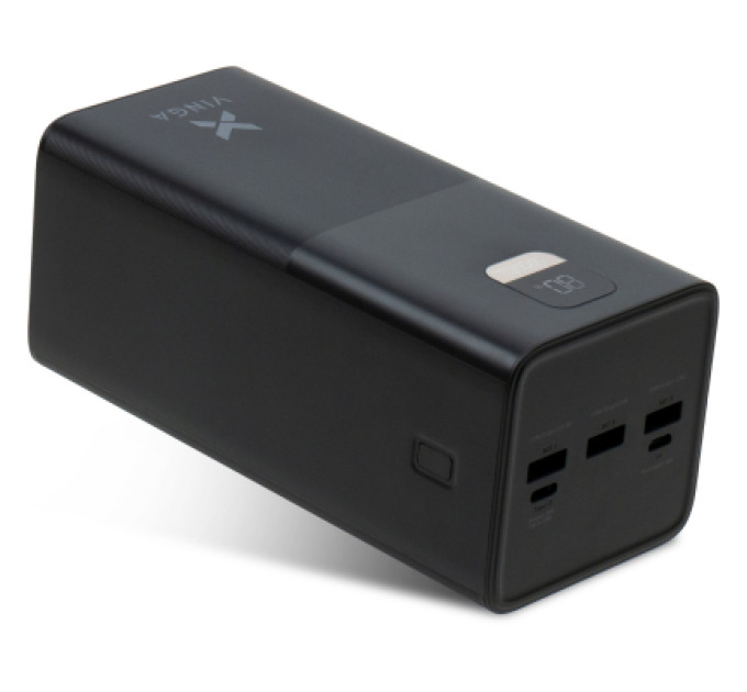 Vinga Батарея універсальна Vinga 50000 mAh 22.5W Display Black (VPBB5022)