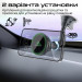 Promate Бездротовий зарядний пристрій Promate MagChill-Ga MagSafe Black (magchill-ga)