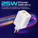 Promate Зарядний пристрій Promate PowerPort-25AC White