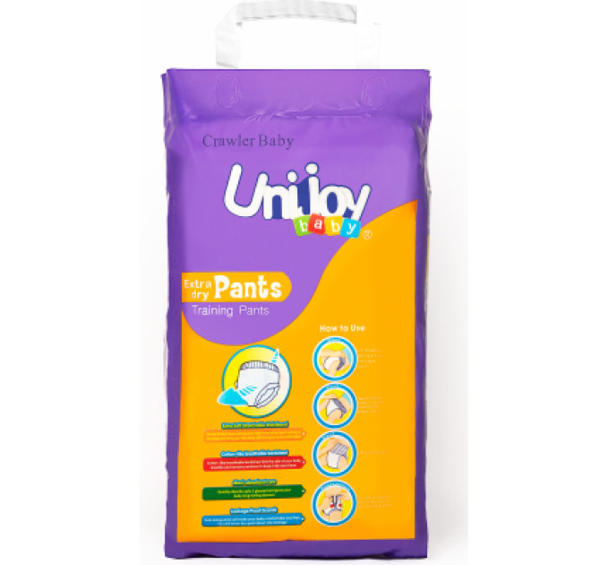 Unijoy Підгузки Unijoy baby Soft L 4 (9-14 кг) 56 шт (6967252809062)