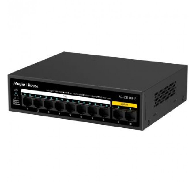 Комутатор мережевий Ruijie Networks RG-ES110F-P