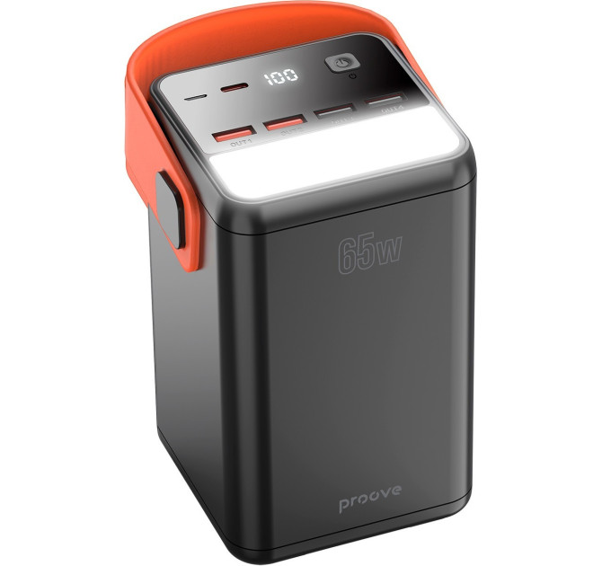 Proove Універсальна мобільна батарея Proove Powerbox 65W 60000mAh Black (PBPB65412201)