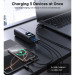 Choetech Батарея універсальна Choetech 27000mAh, PD/140W in/out, 2*USB-C/PD5.0, QC3.0/22W, TFT Display (B670-CCGY)