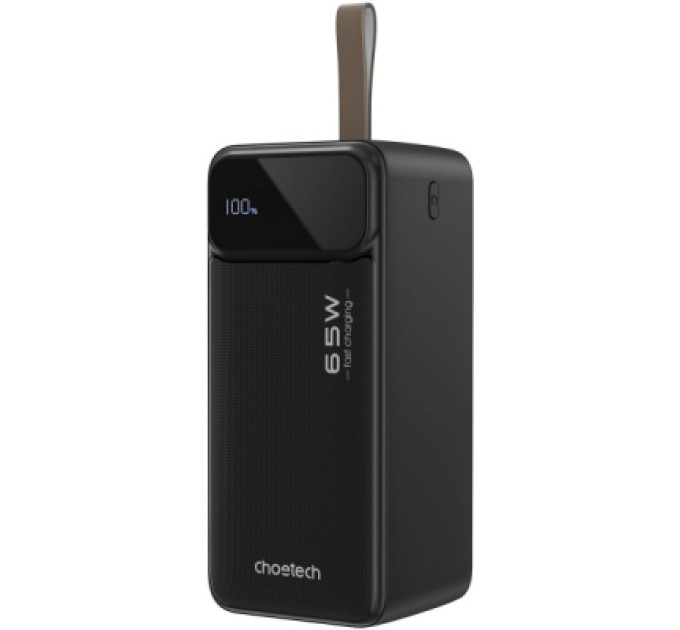 Choetech Батарея універсальна Choetech 50000mAh, PD/65W, QC/3.0, USB-C In/out, 2*USB-A (B733-CCBK)