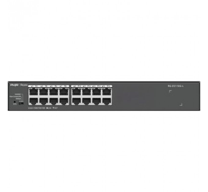 Комутатор мережевий Ruijie Networks RG-ES116G-L