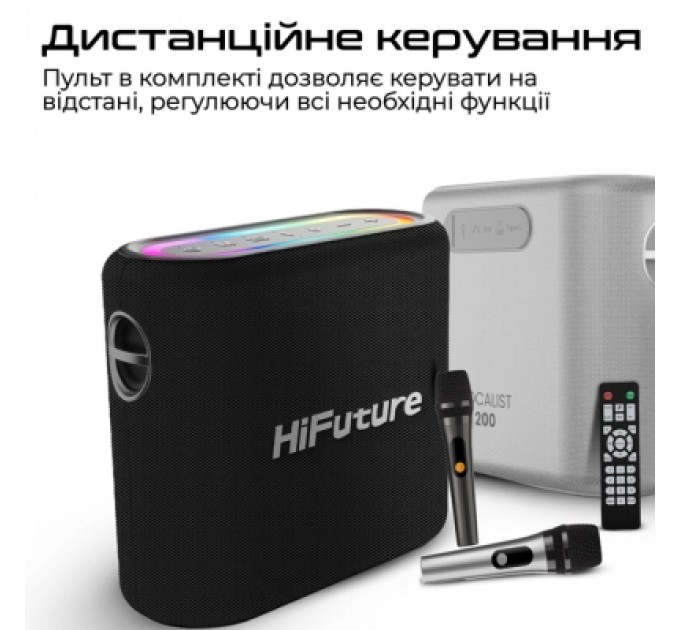 HIFuture Акустична система HiFuture Vocalist 200 Black (vocalist200.black)