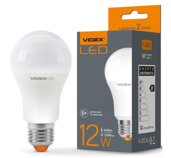 Videx Лампочка Videx LED A60e 12W E27 4100K (VL-A60e-12274-S)