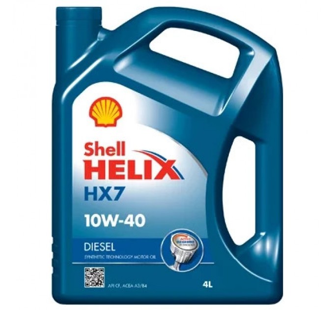 Shell Моторна олива Shell Helix Diesel HX7 10W40 4л (2078)