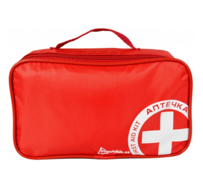 Poputchik Автомобільна аптечка Poputchik -1 (АМА-1) згідно ДСТУ 3961-2000 футляр м'який червоний 25х1 (02-010-М)