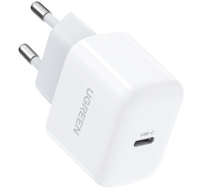 Ugreen Зарядний пристрій Ugreen CD241 Mini PD 20W Fast Charger (White) (10220)