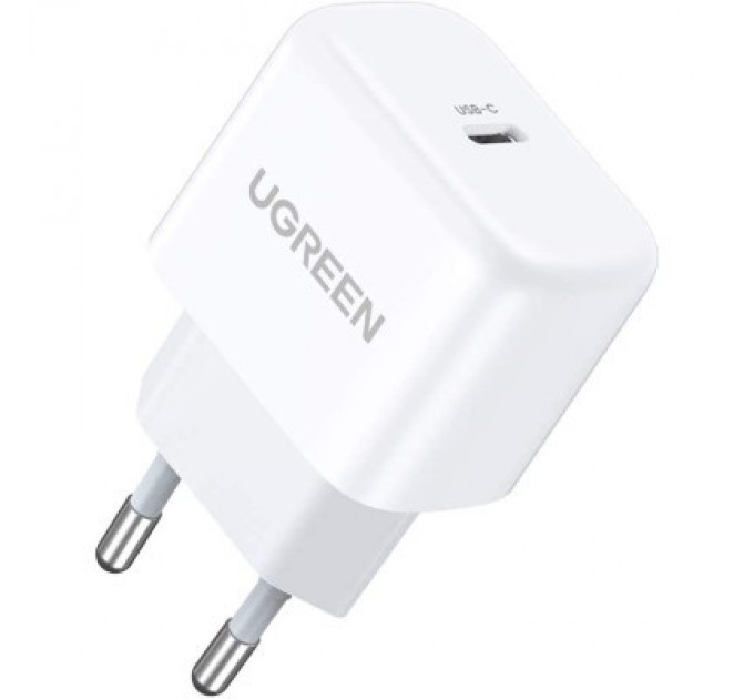 Ugreen Зарядний пристрій Ugreen CD241 Mini PD 20W Fast Charger (White) (10220)