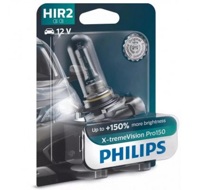 Philips Автолампа Philips галогенова 55W (9012XVPB1)