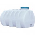 Пласт Бак Ємність для води Пласт Бак горизонтальна харчова 750 л біла (1287)