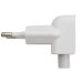Noname Перехідник IEC C7 - EU для блоків живлення Apple White (2000985553445)