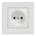 Schneider Electric Розетка Schneider Electric ASFORA без заземлення біла (EPH3000121)