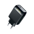 Luxe Cube Мережевий зарядний пристрій Luxe Cube Dynamic 18W (1USBх3A) Black (4446689880896)