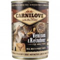 Carnilove Вологий корм для собак Carnilove з північним оленем 400 г (8595602529292)