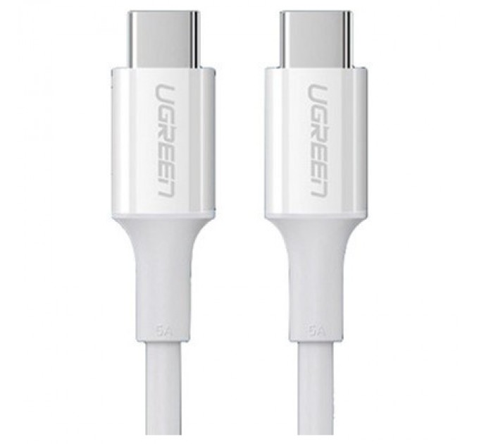 Ugreen Дата кабель USB-C to USB-C 1.0m US300 20V/5A 100W White Ugreen (60551)