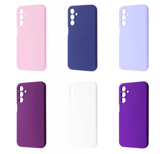Wave Чохол-накладка Wave Full Silicone Cover для Samsung Galaxy A15 4G SM-A155/A15 5G SM-A156 Midnight Blue