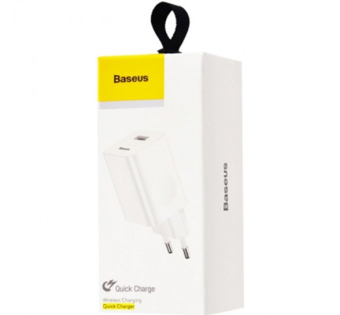 Baseus Зарядний пристрій Baseus Home Charger White (CCALL-BX02)