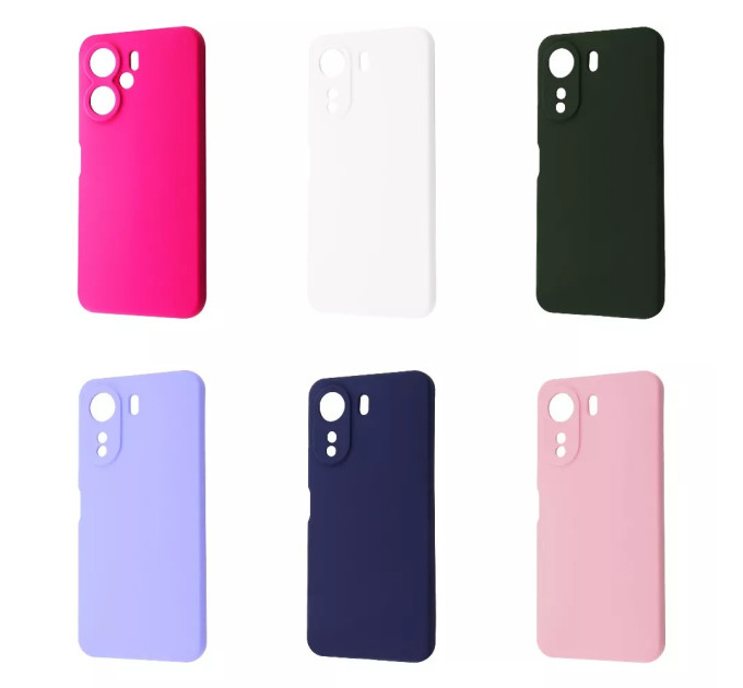 Wave Чохол-накладка Wave Full Silicone Cover для Xiaomi Redmi 13C 4G/Poco C65 Midnight Blue