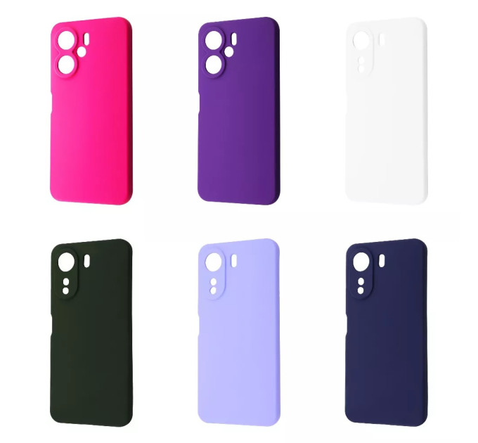 Wave Чохол-накладка Wave Full Silicone Cover для Xiaomi Redmi 13C 4G/Poco C65 Pink Sand