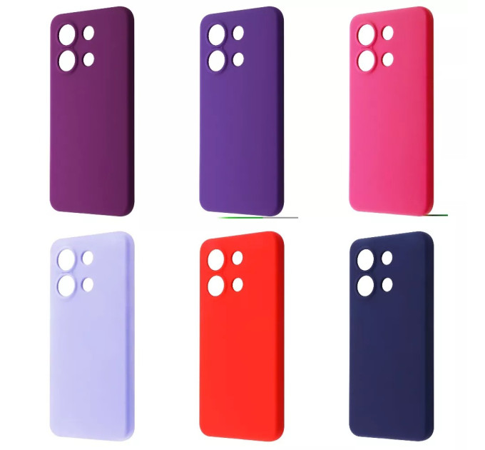 Wave Чохол-накладка Wave Full Silicone Cover для Xiaomi Redmi Note 13 4G Light Purple