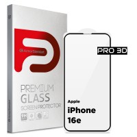 Скло захисне Armorstandart Pro 3D Apple iPhone 16e Black (ARM76271)
