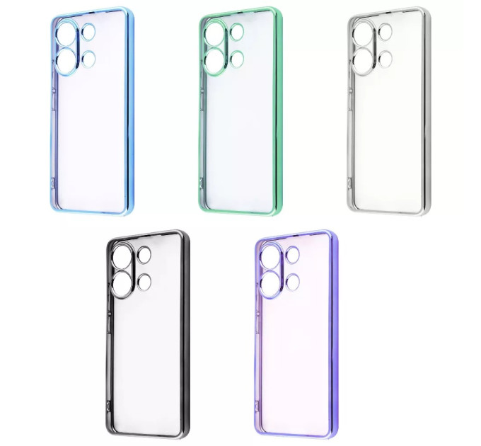 Wave Чохол-накладка Wave Metal Color Case для Xiaomi Redmi Note 13 4G Silver