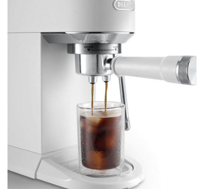 DeLonghi Ріжкова кавоварка еспресо DeLonghi EC 890.WI