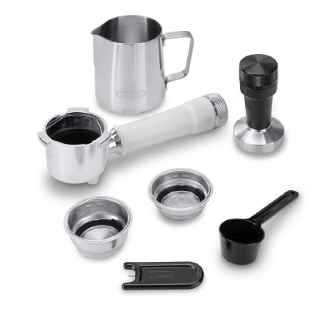 DeLonghi Ріжкова кавоварка еспресо DeLonghi EC 890.WI