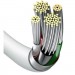 Baseus Дата кабель USB 2.0 AM to Lightning 1.5m Superior Fast Charging 2.4A white Baseus (CALYS-B02)