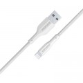 Promate Дата кабель USB 2.0 AM to Lightning 2.0m 2A xCord-Ai200 white Promate (xcord-ai200.white)