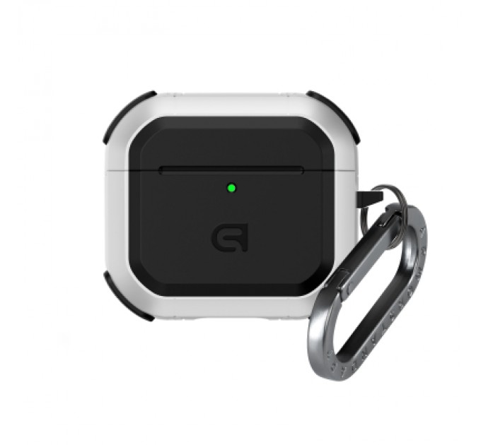 Armorstandart Чохол для навушників Armorstandart Panzer для Apple Airpods 4 White (ARM82553)