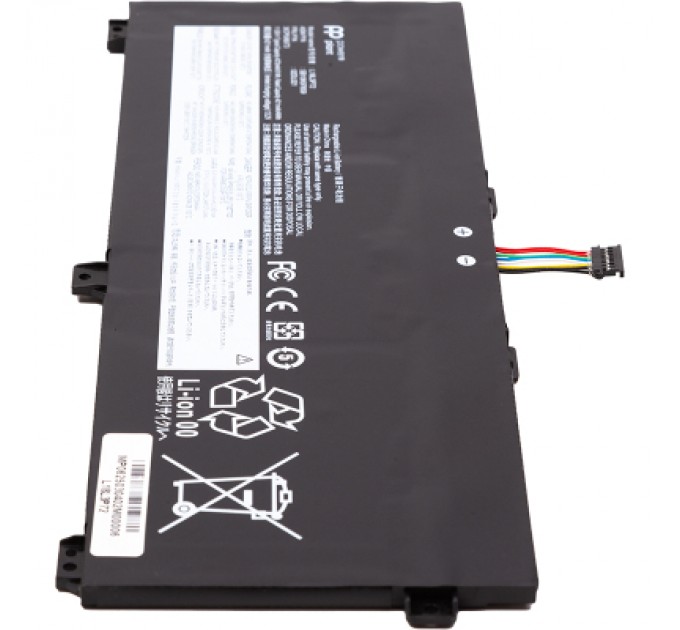 PowerPlant Акумулятор до ноутбука LENOVO ThinkPad X390 Yoga (L18M3P72) 11.55V 4211mAh PowerPlant (NB482672)