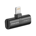 Promate Адаптер Promate Lightning - 2хLightning (M/F) iHinge Black (ihinge-lt.black)
