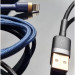 Baseus Кабель Baseus Cafule USB-Lightning, 2.4A, 1м Black (6953156274976)