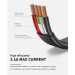 Luxe Cube Кабель Luxe Cube Flat USB - Lightning (M/M),  1 м, чорний (2231252964019)
