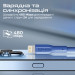 Promate Кабель Promate USB - Lightning (M/M), 2 A, 1 м, xCord-Ai Navy (xcord-ai.navy)