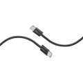 Promate Кабель Promate USB Type-C - Lightning (M/M), 3 A, 27 W, 1.2 м, EcoLine-Ci120 Black (ecoline-ci120.black)