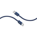 Promate Кабель Promate USB Type-C - Lightning (M/M), 3 A, 27 W, 1.2 м, EcoLine-Ci120 Navy (ecoline-ci120.navy)