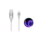 Remax Кабель Remax RC-130i USB - Lightning (M/M), 1 м, White (6954851297543)