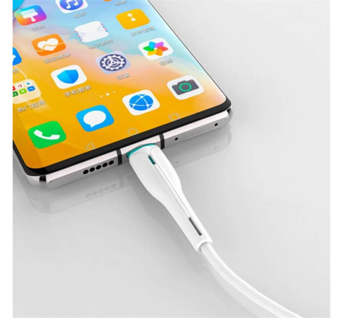 SkyDolphin Кабель SkyDolphin S48L USB - Lightning (M/M), 1 м, White (USB-000423)