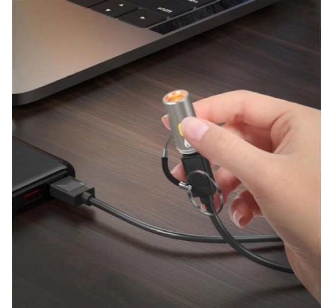 HOCO Перехідник USB-C to cigarette lighter adapter Gray HOCO (6942007647694)