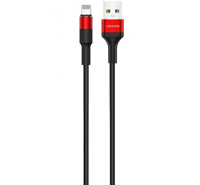 Usams Кабель Usams US-SJ220 USB - Lightning, 1.2 м, Red (SJ220IP02)