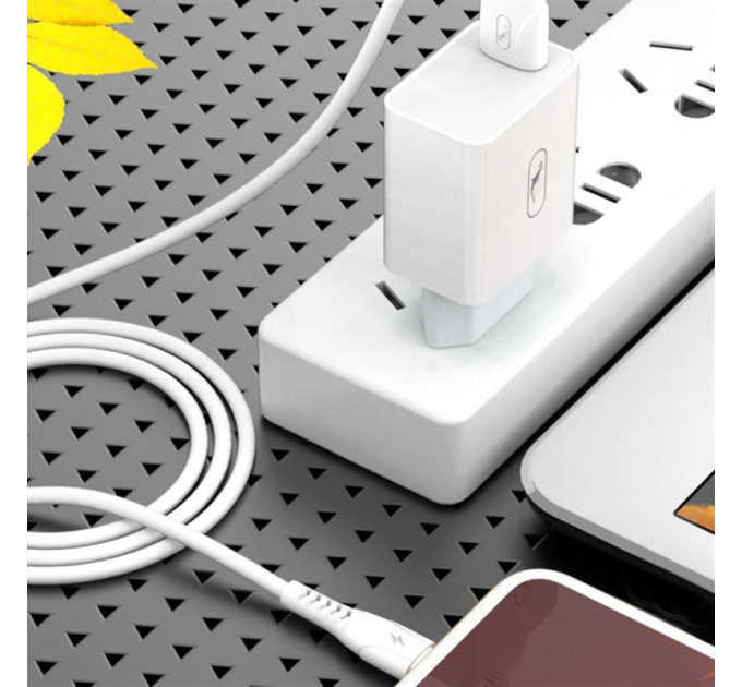SkyDolphin Кабель SkyDolphin S08V USB - micro USB (M/M), 1 м, White (USB-000564)