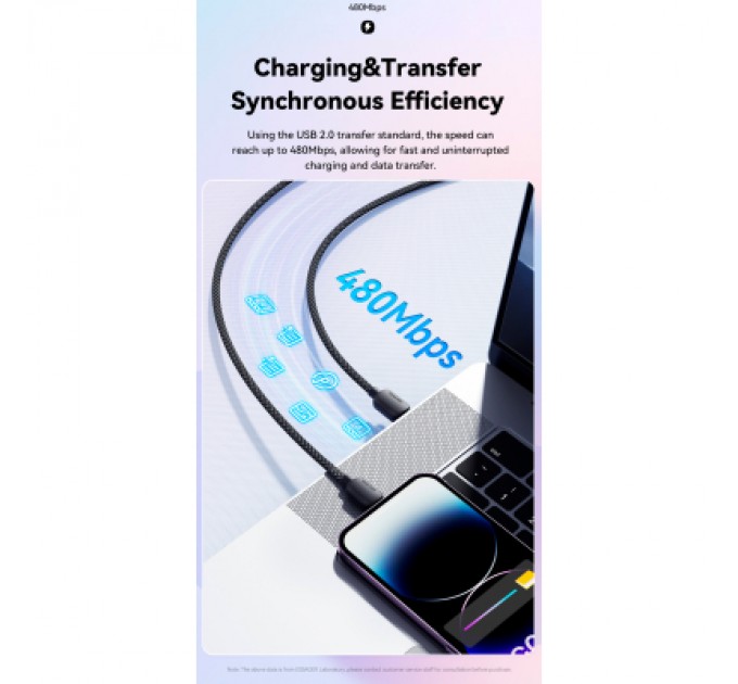 Essager Дата кабель USB-C to Lightning 2.0m 20W white Essager (EXCTL-WLA02-P)