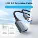 Vention Кабель Vention USB - USB V 3.0 (M/F), 1 м, Black (CBLHF)